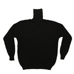 Sweater Polera Hombre De Punto Negro Talle Xl