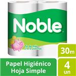 P.Higienico Hoja Simple X4 Noble Paq 12 M2