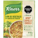Sopa De Vegetales Con Caracolitos Tricolor Knorr Sob 107.5 Grm