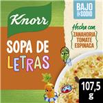 Sopa Casera De Letras KNORR 107.5gr