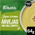 Sopa Crema De Arvejas Con Chile Chipotle KNORR 64gr