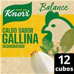 Caldo Deshidratado Gallina Balance Knorr Est 114 Grm