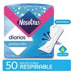 Protectores Diarios Respirable NOSOTRAS 50 Uni
