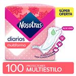 Protectores Diarios Multiforma NOSOTRAS 100 Uni
