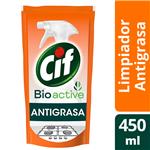 Limpiador Líquido CIF Antigrasa Biodegradable 450 Ml Doypack