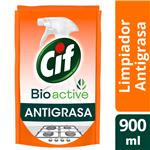 Limpiador Antigrasa Bio Active Cif Doy 900 Ml
