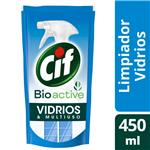 Limpia Vidrio Bio Active Cif Doy 450 Ml