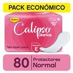 Protectores Diario Normal Calipso Paq 80 Uni