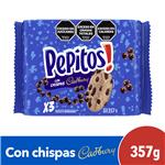 Galletitas PEPITOS Con Chips De Chocolate 357g. Pack X 3 Unidades De 119g.