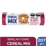Galletitas De Cereal Semillas Y Chips Cereal Mix Paq 207 Grm