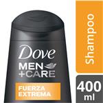 Shampoo 2en1 DOVE Fuerza Extrema Para Hombres 400 Ml