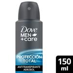 Desodorante Antitranspirante DOVE Men Cuidado Total En Aerosol 150 Ml