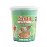 Sopa Instantánea Con Sal Verduras ARGENDIET 30 Gr.