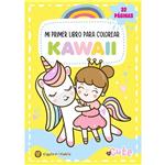 Libro Mi Primer Libro Para Colorear Kawaii