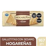Galletitas Crackers Con Sésamo Hogareñas 167 Grm