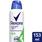 Desodorante De Pies Efficient Fresh Rexona 153 Ml