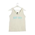 Musculosa Mujer Arena Estampa Day Off Talle M
