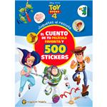 Libro Toy Story 4 Cuento 500 Stickers