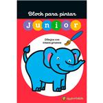 Libro Block Para Pintar Junior Elefante