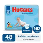 Pañal Protect Plus T: M Huggies 48 Uni