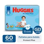 Pañal Protect Plus T: G Huggies 60 Uni