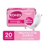 Protectores Diarios Ultra Flexible KOTEX 20 Uni