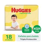 Pañal Triple Protección T: Xg Huggies 18 Uni