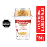 Yogur Provitalis Cremoso Parcialmente Descremado Cereales La Serenisima Clasico 159gr