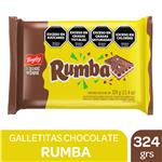 Galletitas Sabor Chocolate Rellenas Sabor Coco Rumba 324 Grm