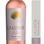 Vino Rosé Malbec La Linda 750 Ml