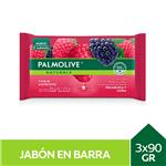 Jabón De Tocador PALMOLIVE Naturals Frambuesa Y Mora 3x90g