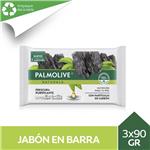 Jabón PALMOLIVE Naturals Charcoal 3 X 90 G