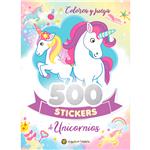 Libro 500 Stickers De Unicornios