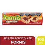 Galletitas Rellenas Con Chocolate Animales Formis 102 Grm