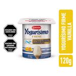 Yogur Parcialmente Descremado Firme Sabor Vainilla Con Probioticos Yogurisimo 120 Grm