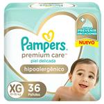 Pañal Premium Care T: Xg PAMPERS 36 Uni