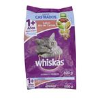 Alimento Premium Para Gatos Castrados Sabor Mix De Carnes Whiskas 500 Grm