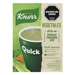 Sopa Instantanea De Vegetales Knorr 59.5 Grm