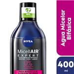 Agua Micelar Bifásica NIVEA Micelar Black Expert Para Todo Tipo De Piel X 400ml