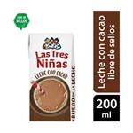 Leche Chocolatada Leche Con Cacao Tres Niñas 200ml