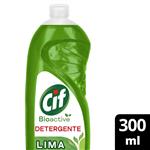 Detergente Bio Active Lima Cif 300 Ml