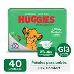 Pañal HUGGIES Flexi Comfort G X40 Edicion Limitada