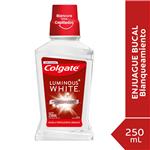 Enjuague Bucal Luminous White Colgate 250 Ml