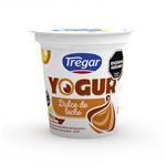 Yogur Parcialmente Descremado Sabor Dulce De Leche Tregar 125 Grm
