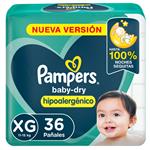 PAMPERS Baby Dry Pañales Xg 36u