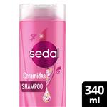 Shampoo Ceramidas Fuerza Brillo Sedal 340 Ml