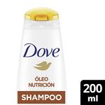 Shampoo Óleo Nutricion Dove 200 Ml