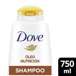 Shampoo Óleo Nutricion Dove 750 Ml