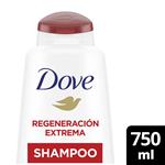 Shampoo Regeneración Extrema Dove 750 Ml