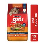 Alimento Para Gatos Adultos Sabor Carne Y Pollo Gati 15kg